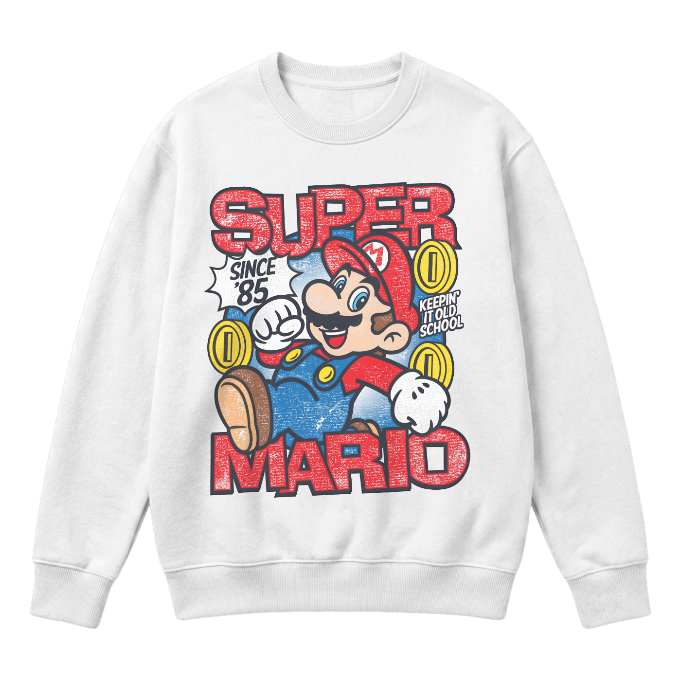 Super Mario Since 85 Classic Video Game Hero