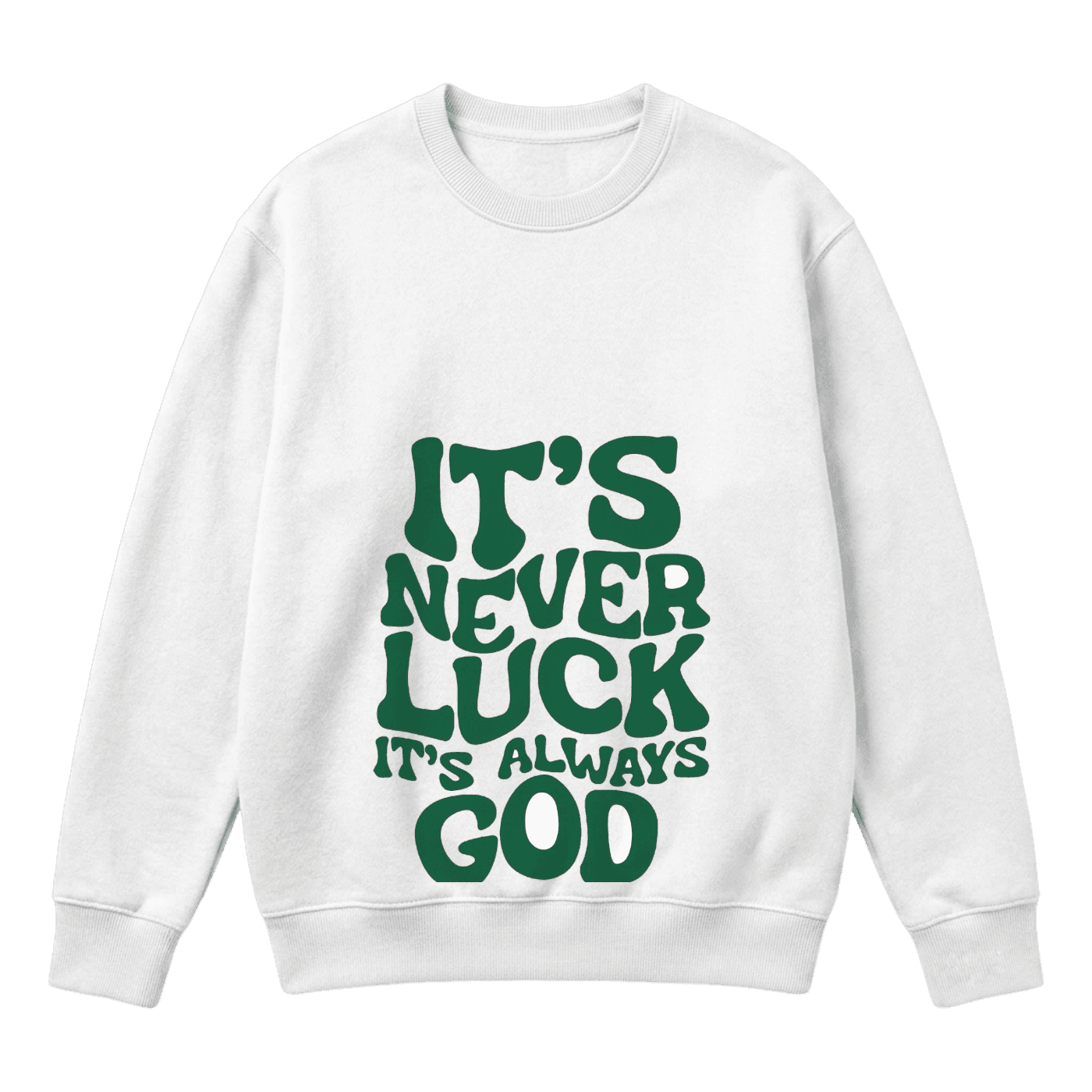 It’s never luck it’s always god