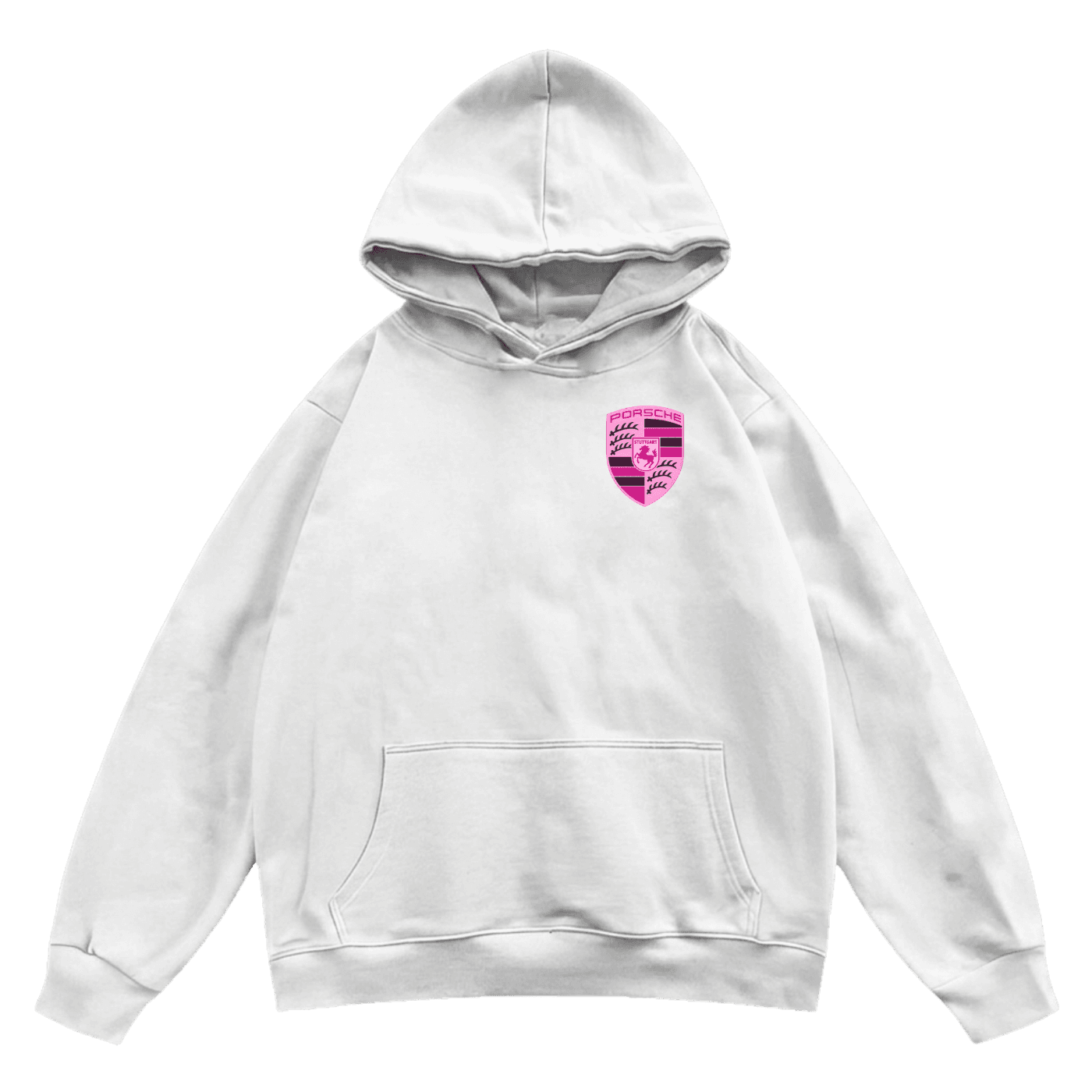 Pink Porsche Racing Hoodie