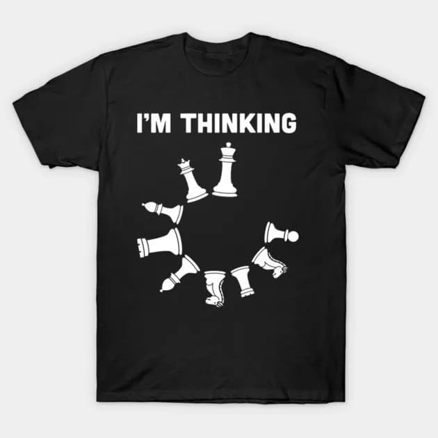 I'm Thinking Loading Spinning Wheel Funny Chess Player