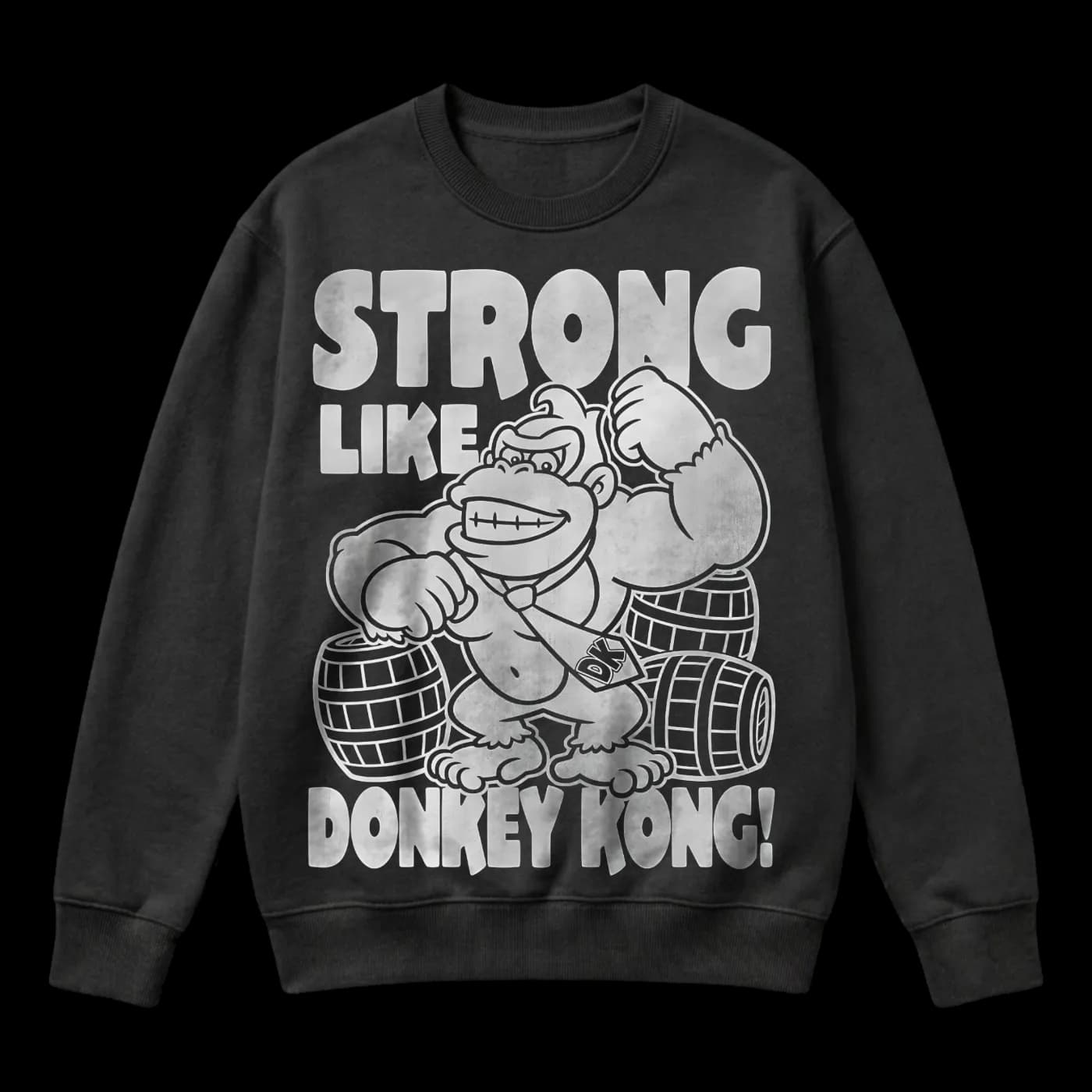 Strong Like Donkey Kong Video Game Gym Muscle