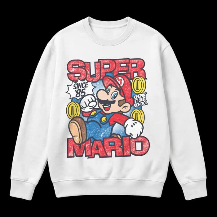 Super Mario Since 85 Classic Video Game Hero