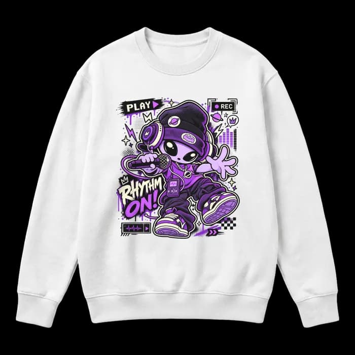 Rhythm On! – Kawaii Hip Hop Alien Streetwear