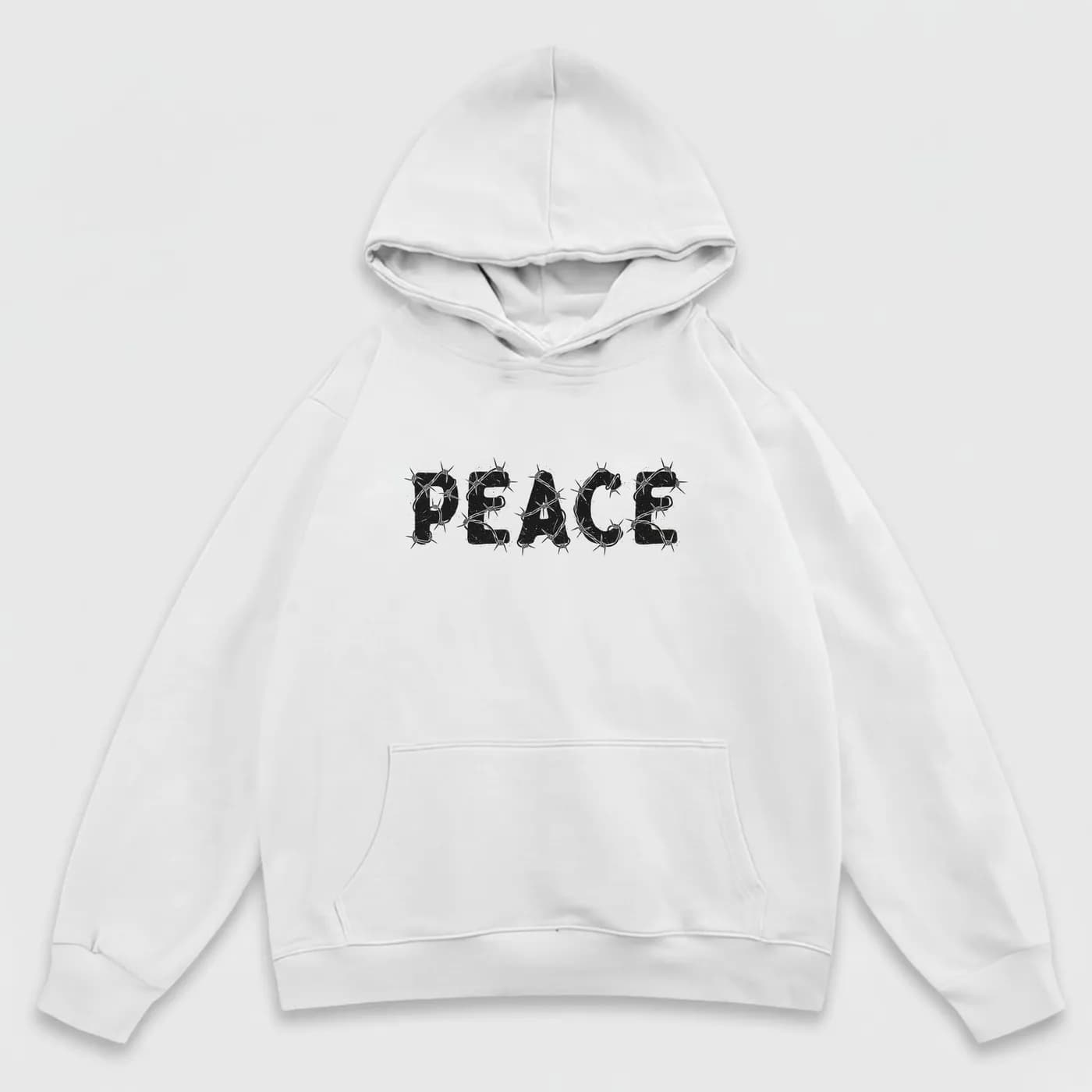 The Peace Barbed Wire Hoodie