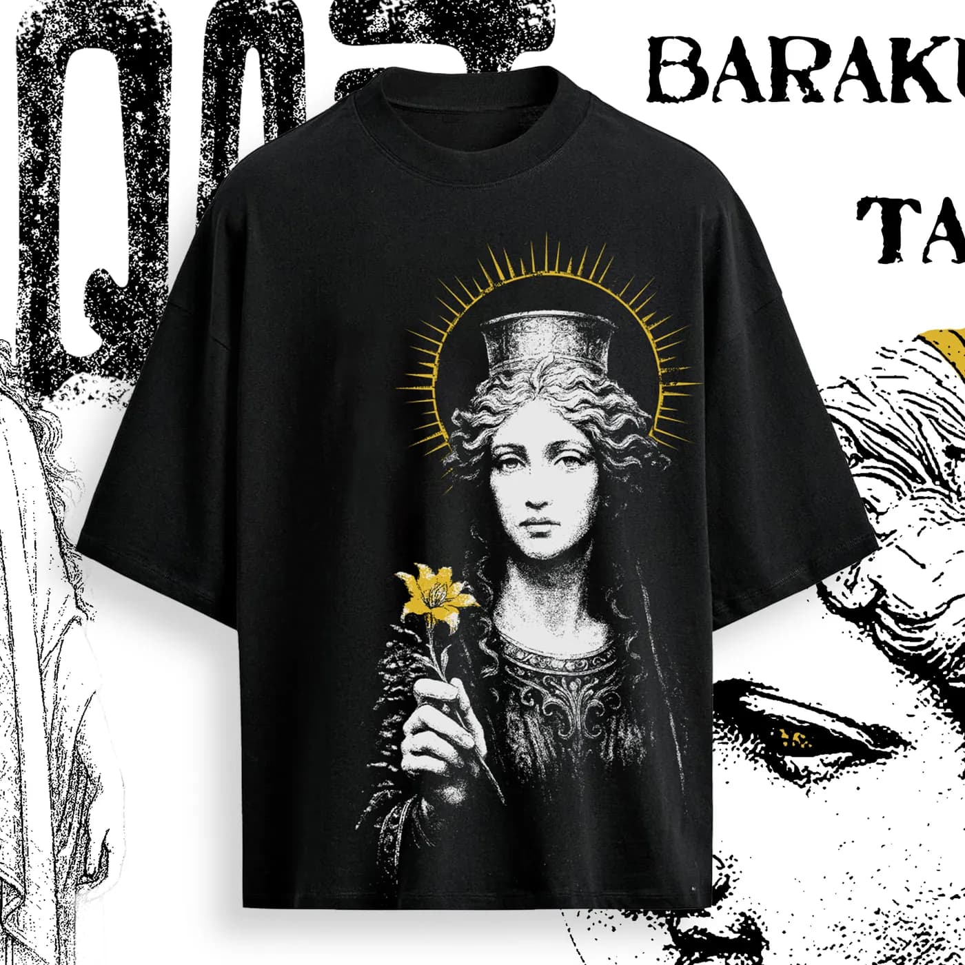 Barakū Tanit | Unisex Oversized Tee