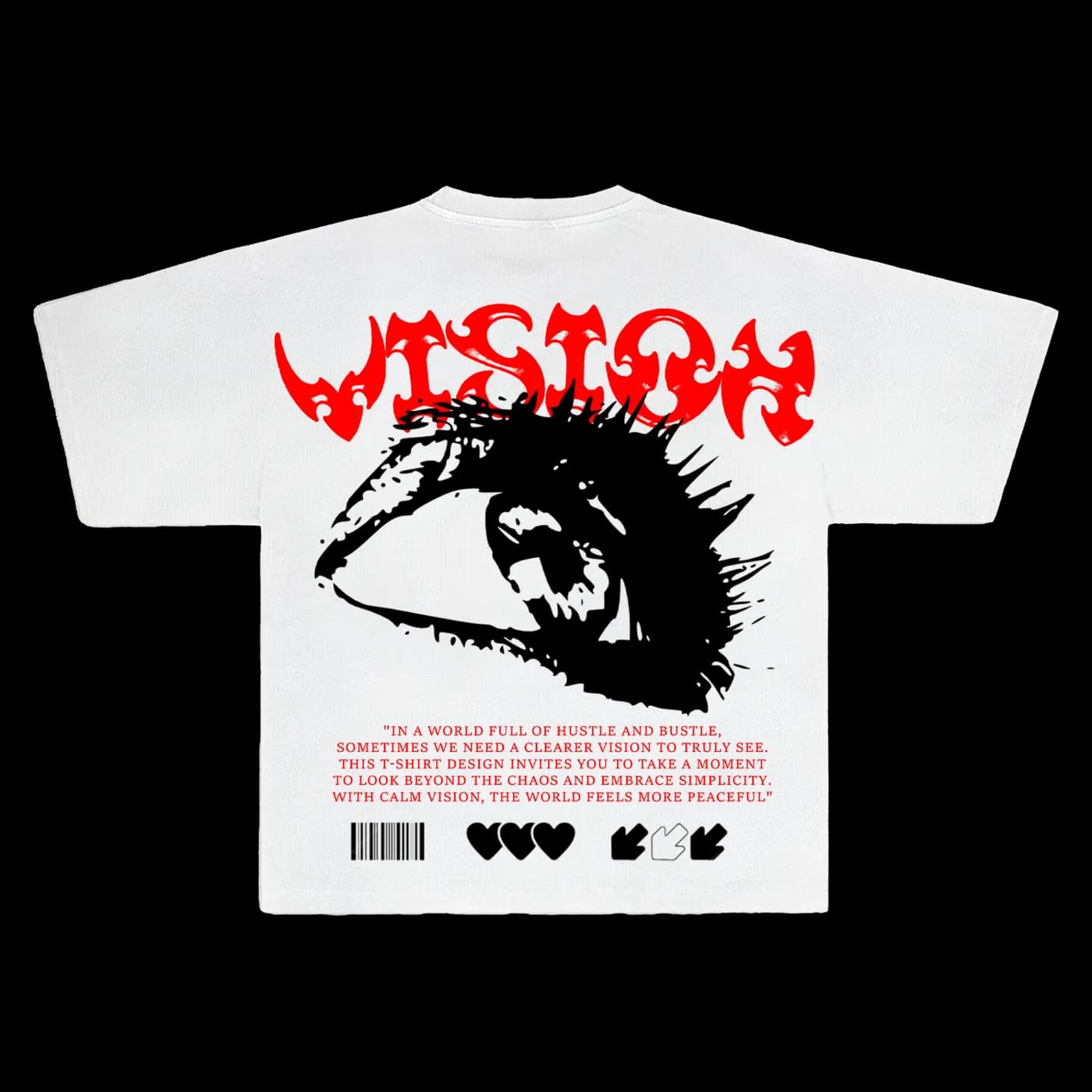 VISION OVERSIZED TEE