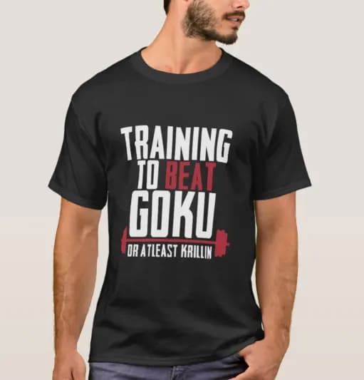 Dragon Ball “Training to Beat Goku” T-shirt