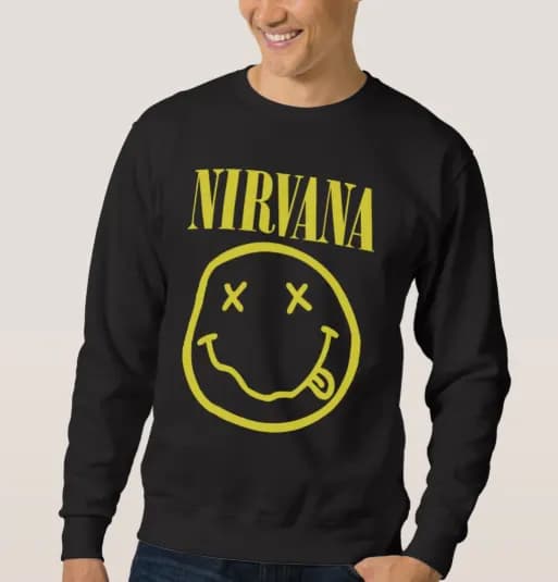 Nirvana Black sweatshirt