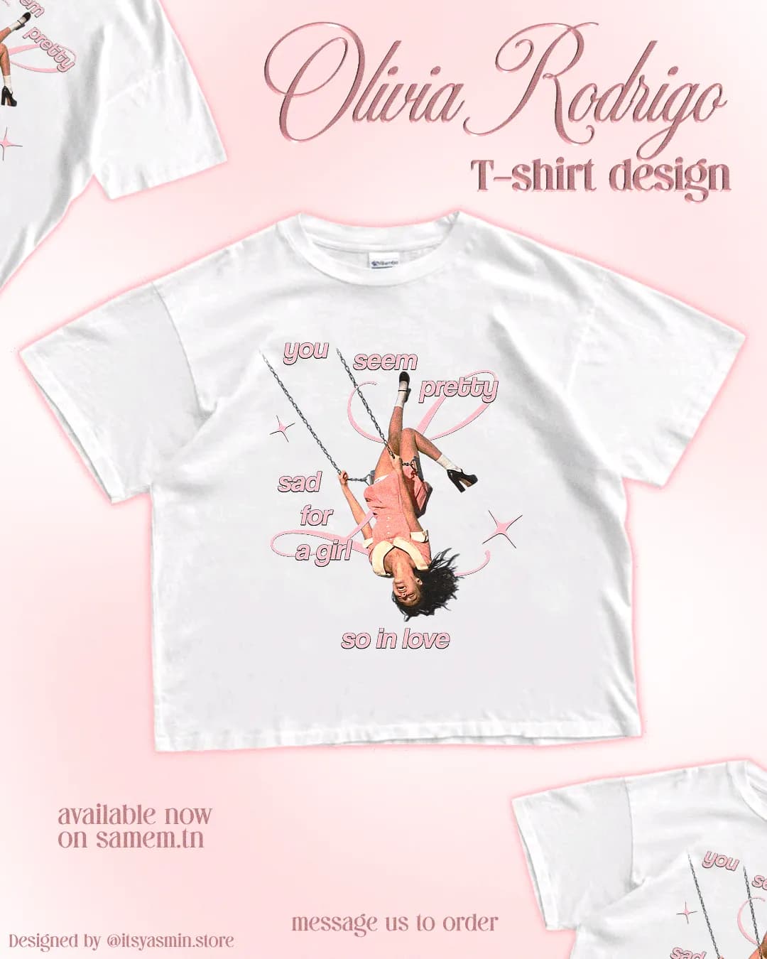 olivia rodrigo tshirt design