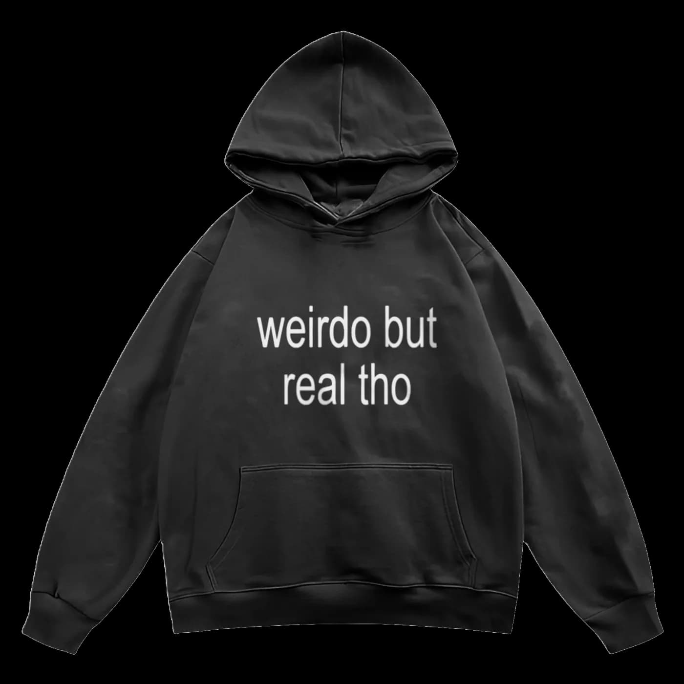 Weirdo printed hoodie