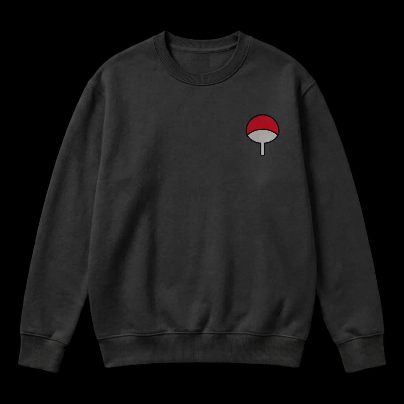 Uchiha Crest Minimalist Sweatshirt