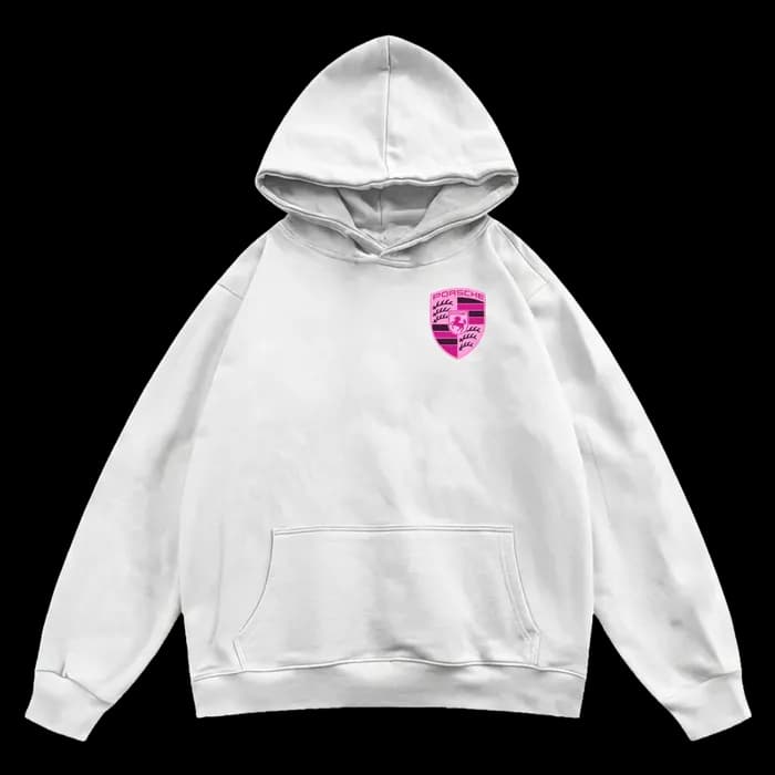 Pink Porsche Racing Hoodie