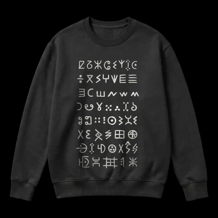 Amazigh Ancient Script - Geometric Glyph Edition