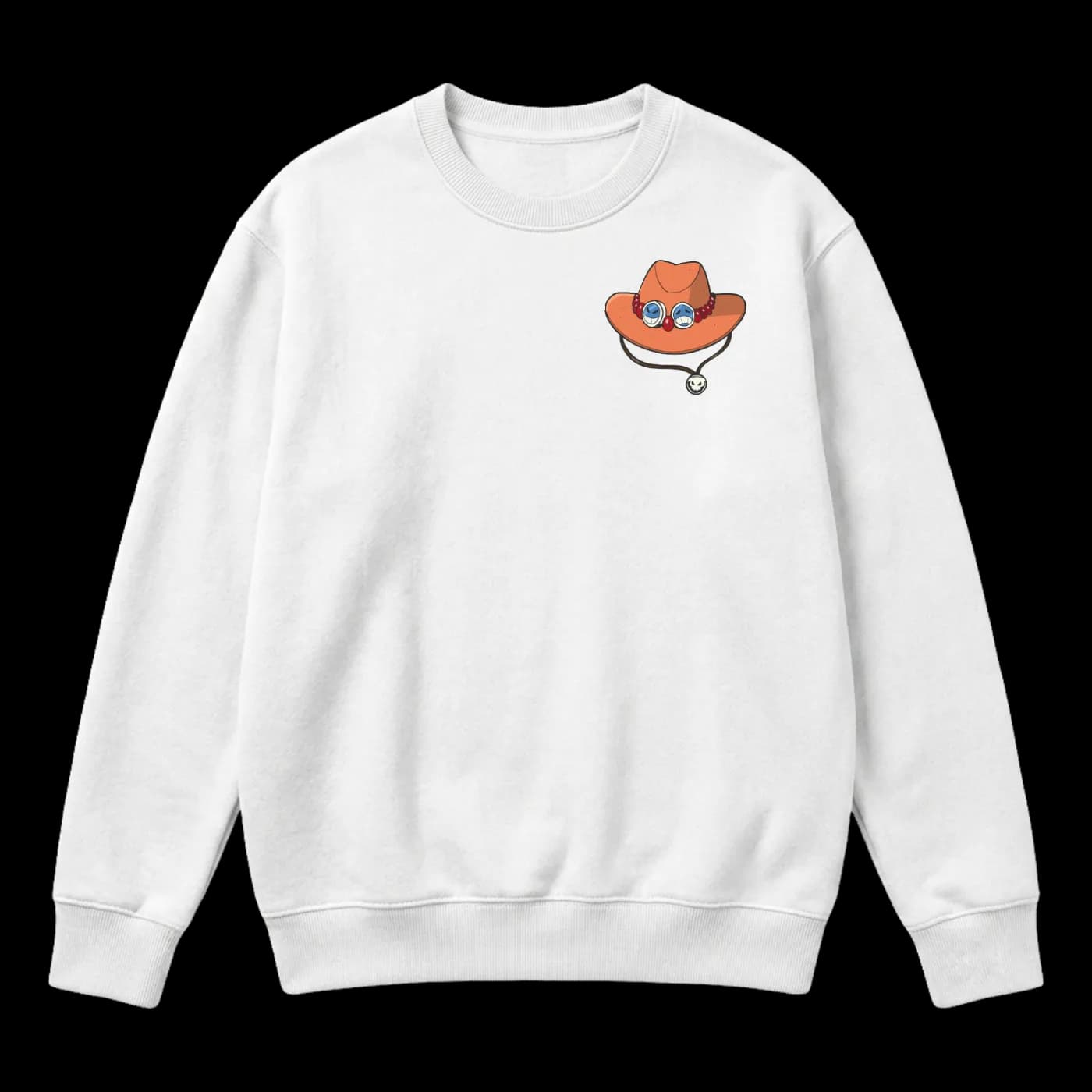 Sweatshirt One Piece – Portgas D. Ace (Col Rond)