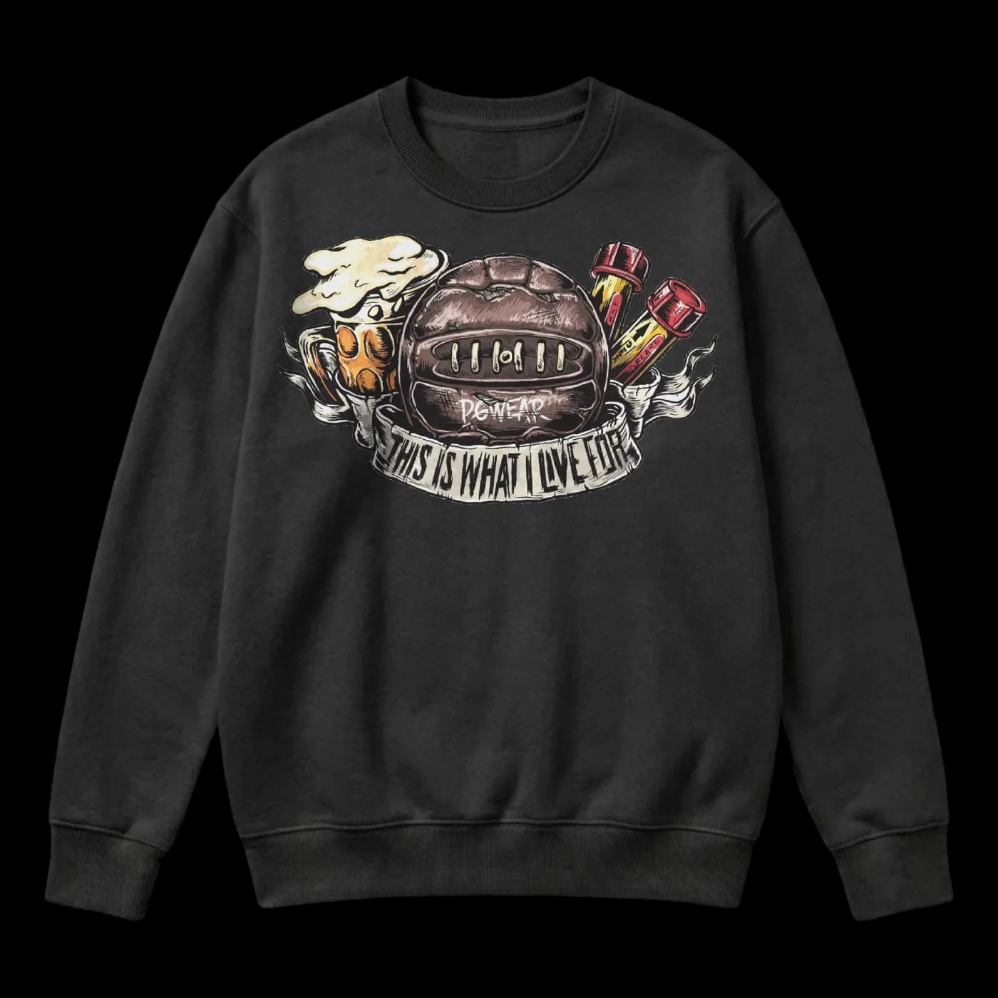 Sweatshirt Ultras / Casual – "This Is What I Live For"