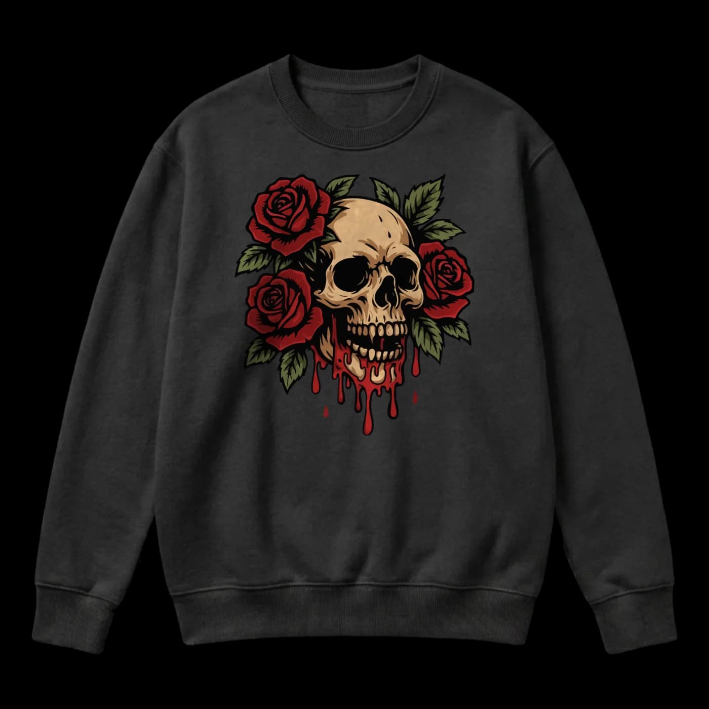 Sweatshirt Streetwear – "Black Ink Syndicate"
