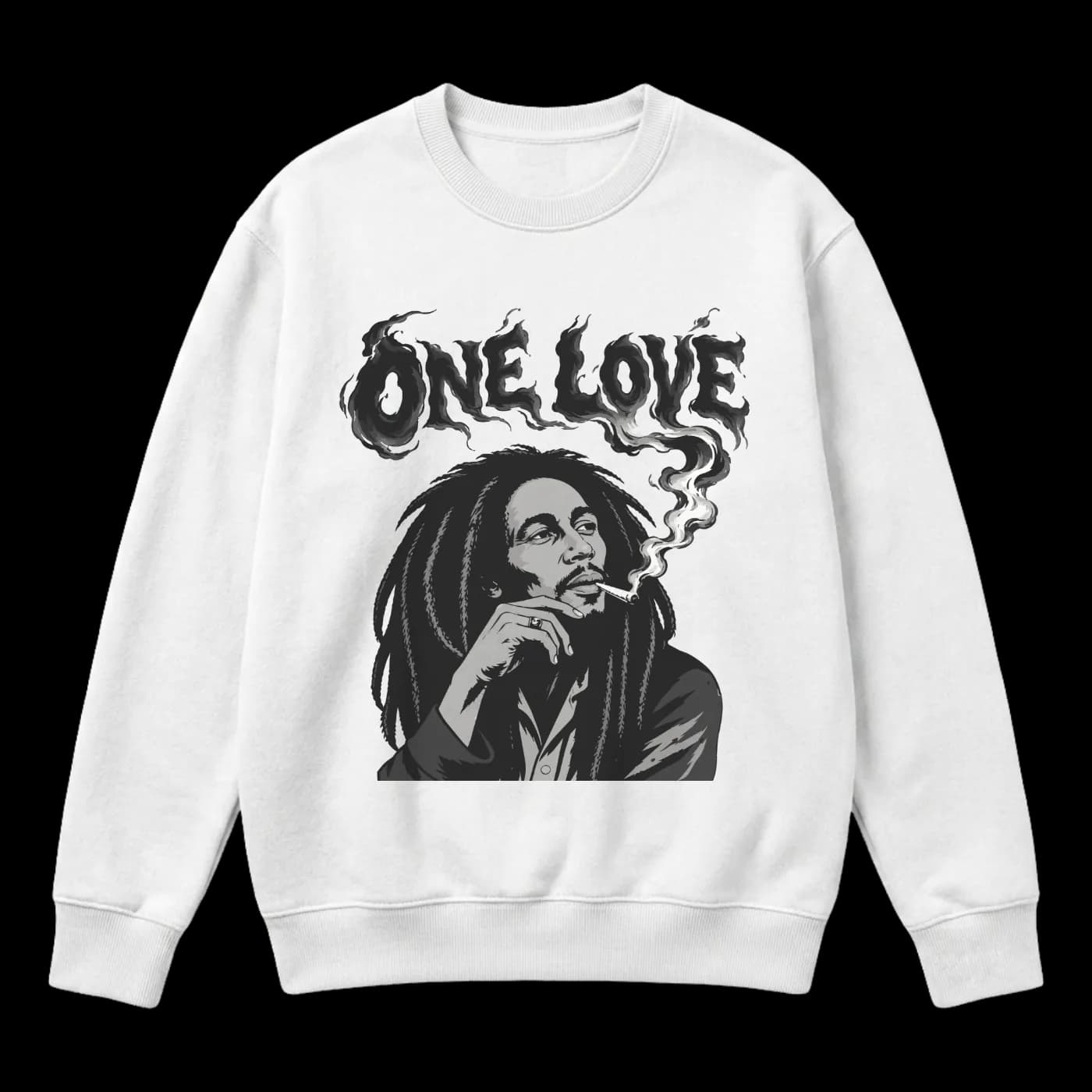 One Love Grunge Portrait